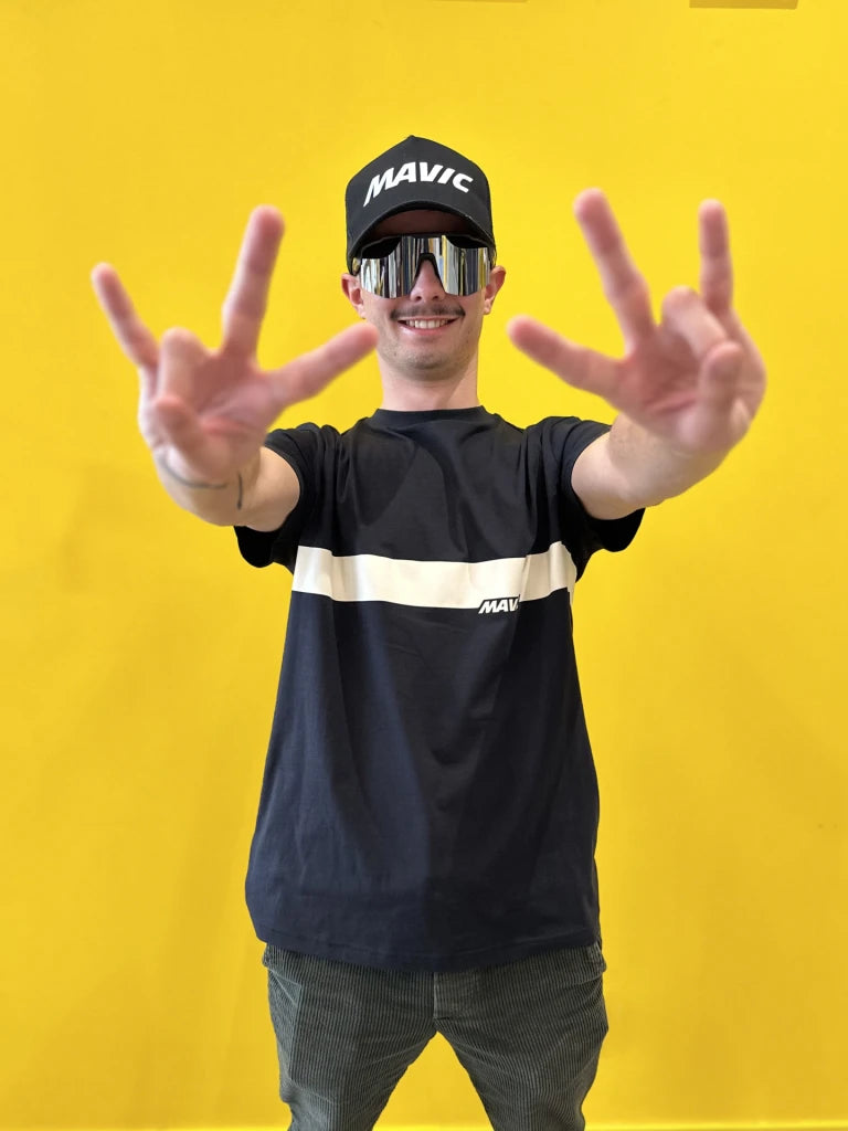 Maglietta MAVIC CORPORATE STRIPE Nero