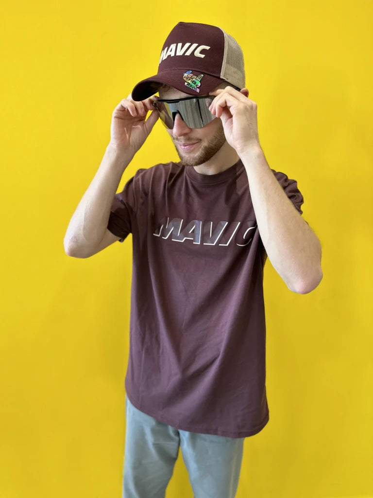 Maglietta MAVIC CORPORATE LOGO Aubergine