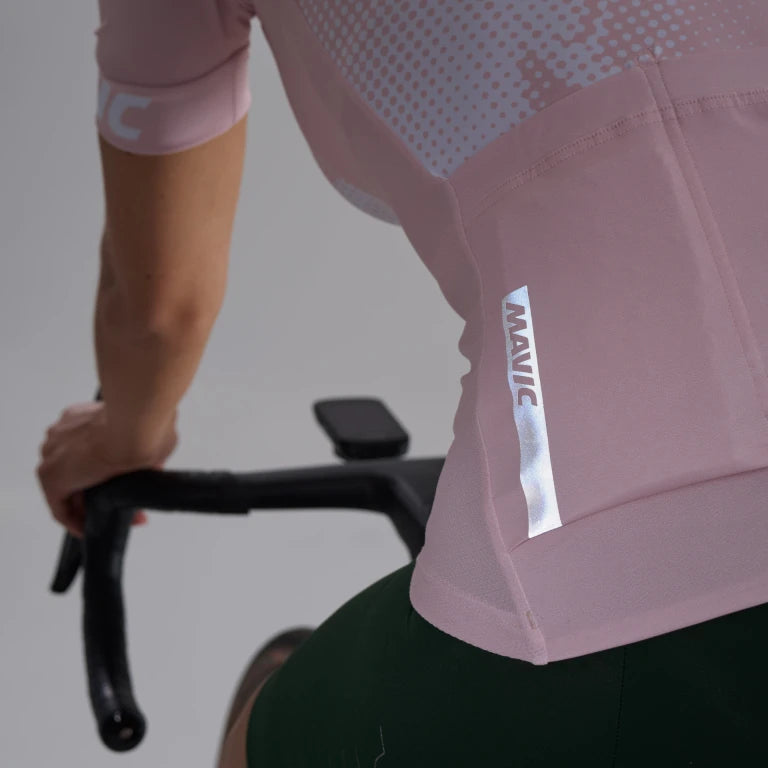 Maglia a maniche corte MAVIC AKSIUM GRAPHIC Donna Rosa