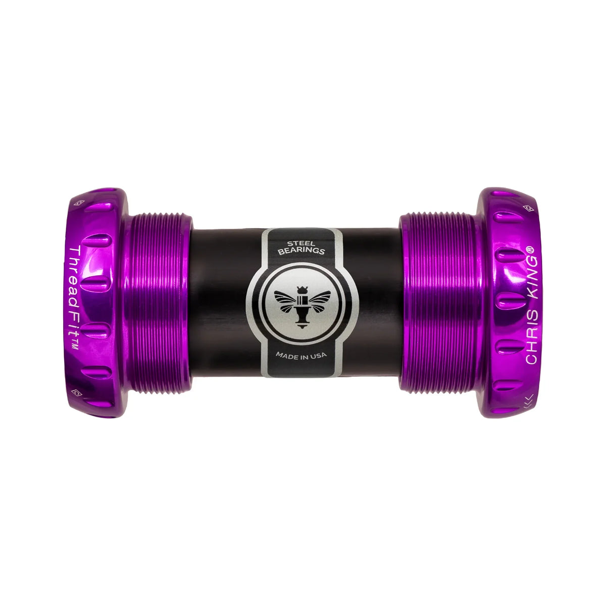 Movimento Centrale CHRIS KING ThreadFit 24 68/73mm Viola