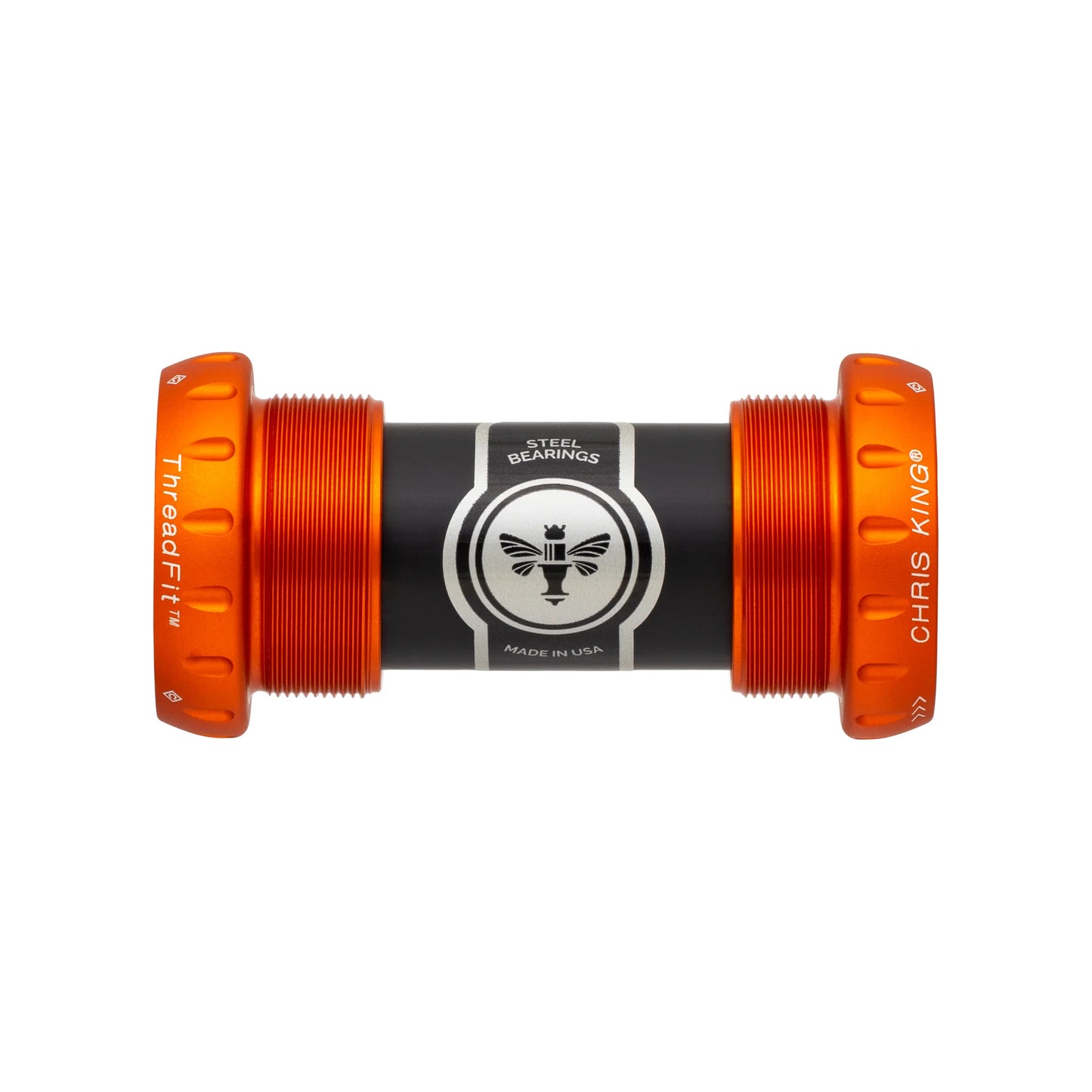 Movimento centrale CHRIS KING ThreadFit 24 68/73mm Nero/Oro