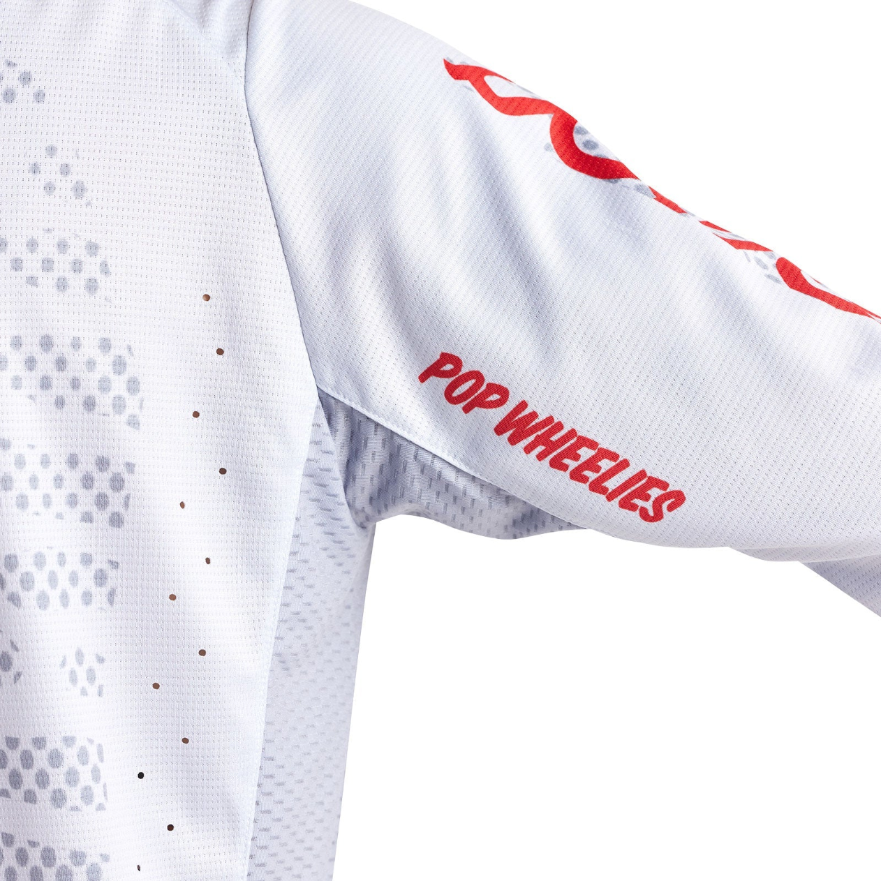 Maglia a maniche lunghe TROY LEE DESIGNS SPRINT SRAM bianca