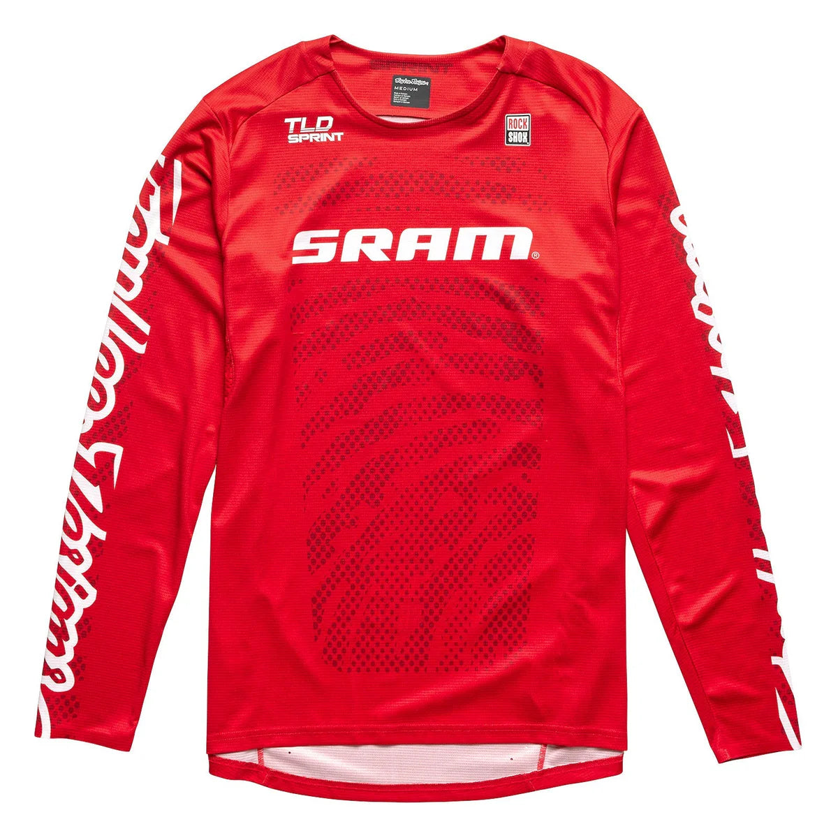 Maglia a maniche lunghe TROY LEE DESIGNS SPRINT SRAM rossa