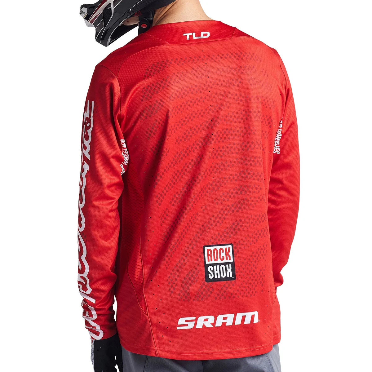 Maglia a maniche lunghe TROY LEE DESIGNS SPRINT SRAM rossa