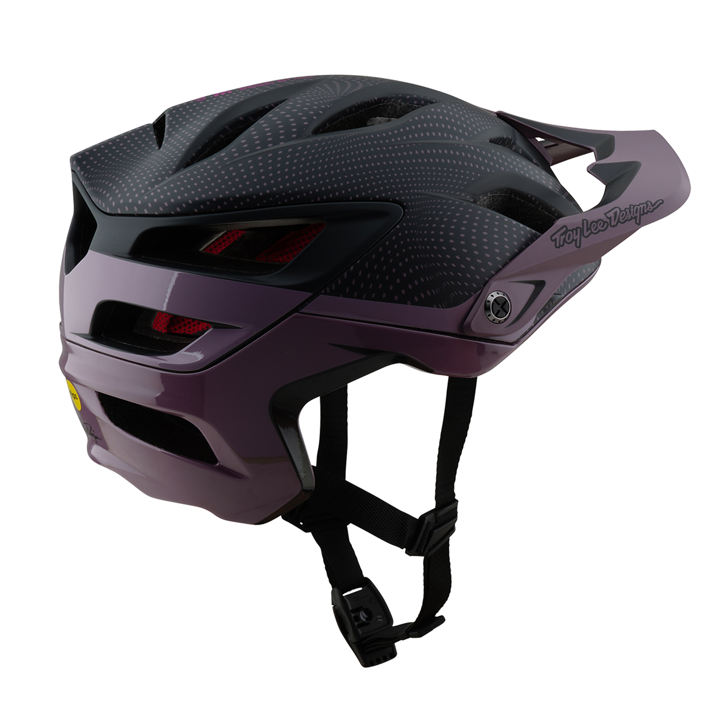 Troy Lee Designs A3 MIPS Casco MTB Viola