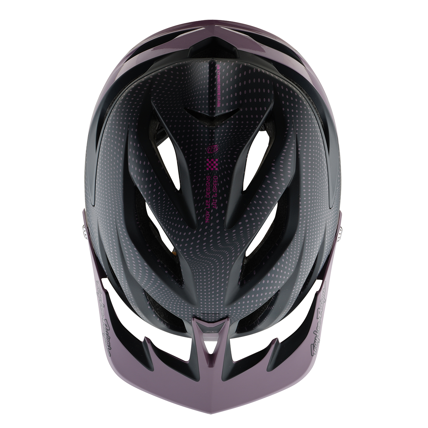 Troy Lee Designs A3 MIPS Casco MTB Viola
