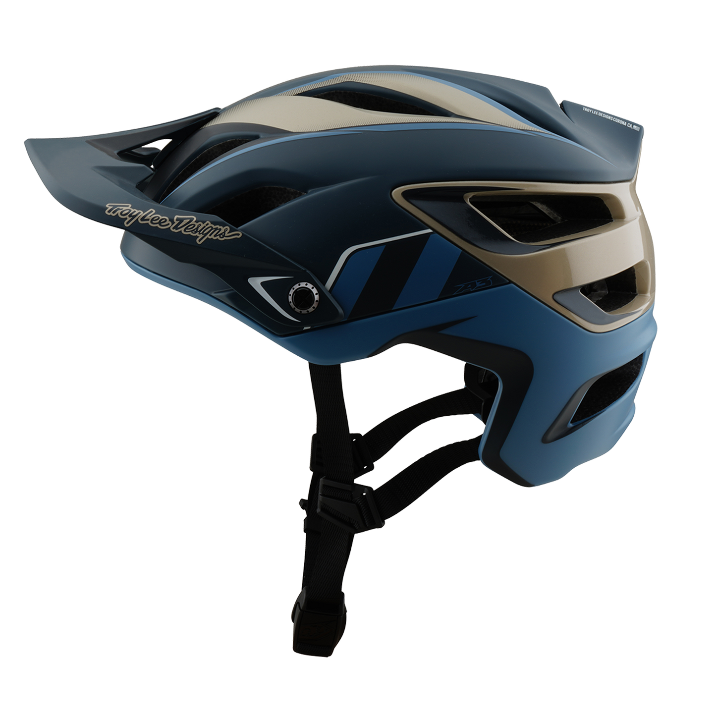 Troy Lee Designs A3 MIPS Casco MTB Grigio/Blu