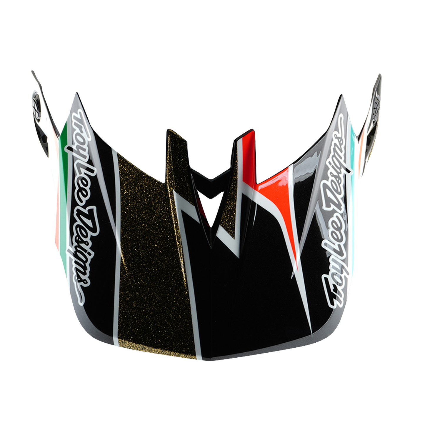 Troy Lee Designs D4 CARBON MIPS FRAMES Casco MTB Nero/Oro
