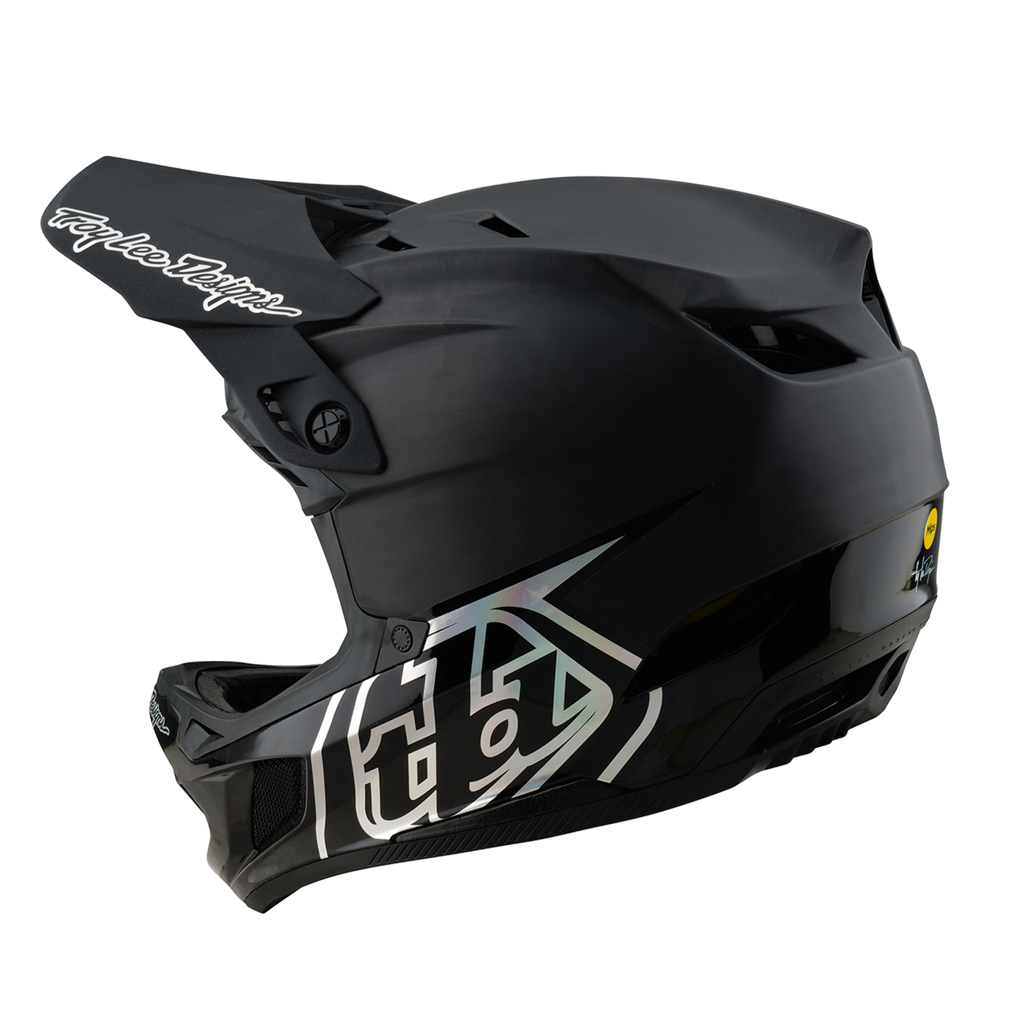 Troy Lee Designs D4 CARBON MIPS MTB Casco nero