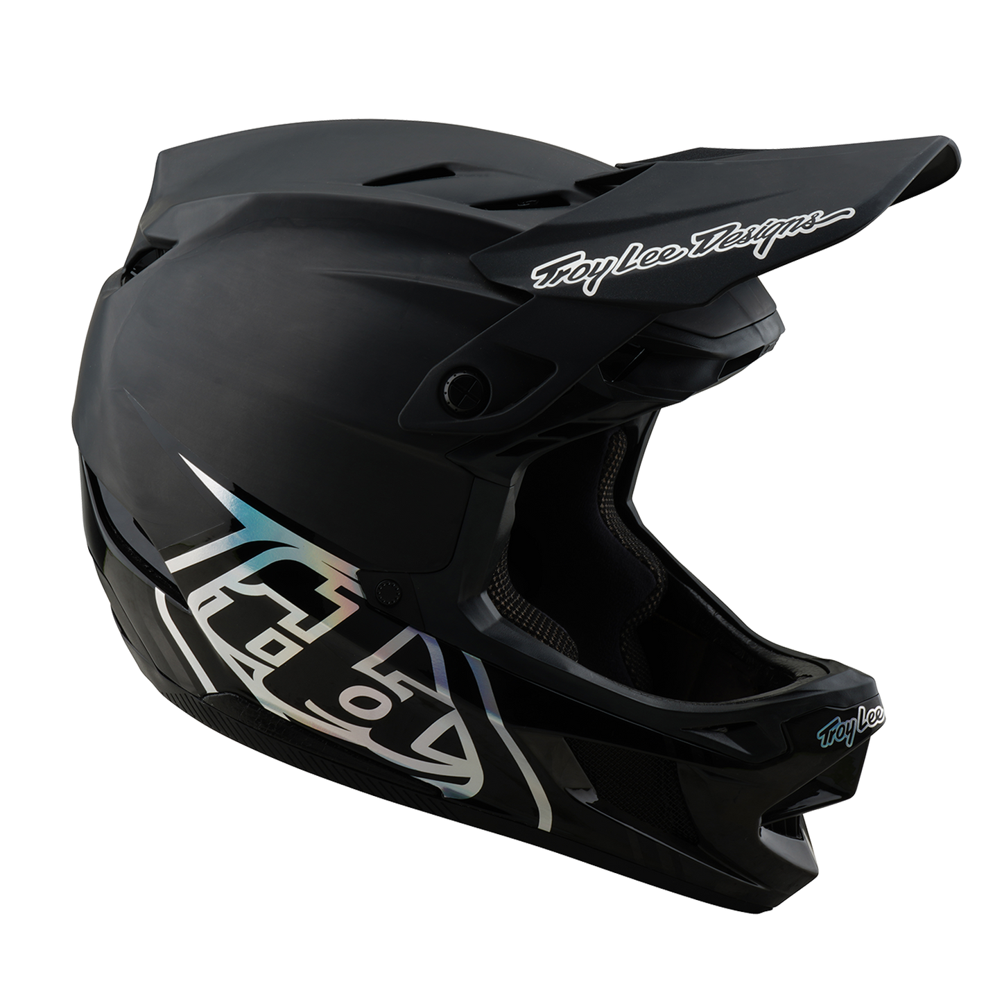 Troy Lee Designs D4 CARBON MIPS MTB Casco nero