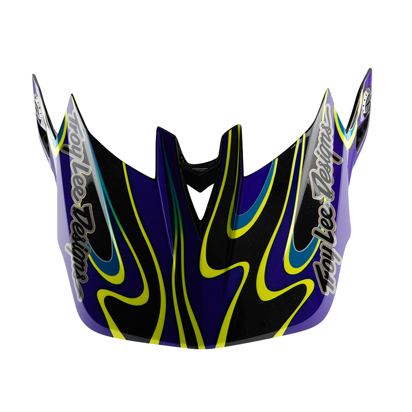 Troy Lee Designs D4 CARBON MIPS Casco MTB a goccia Nero/Viola