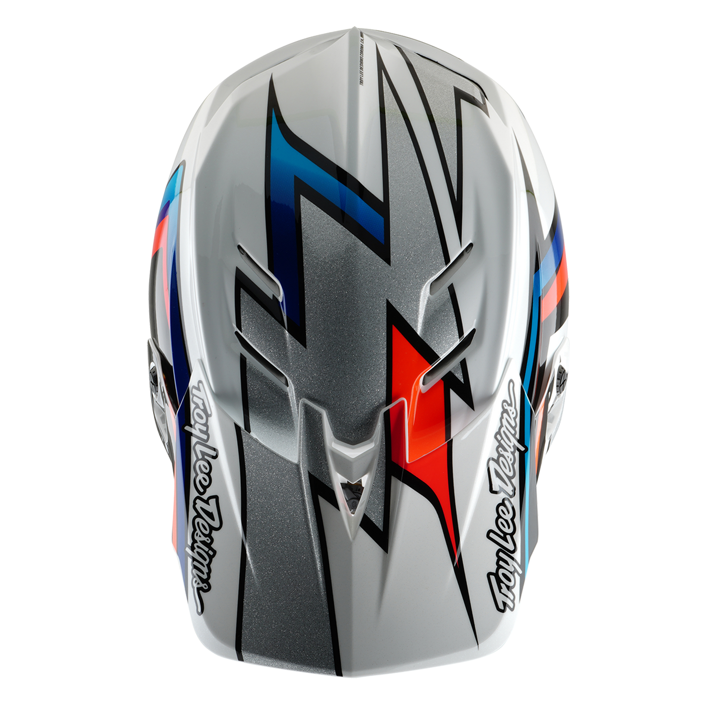 TROY LEE DESIGNS D4 COMPOSITE FRAMES Casco MTB Bianco/Grigio 2025