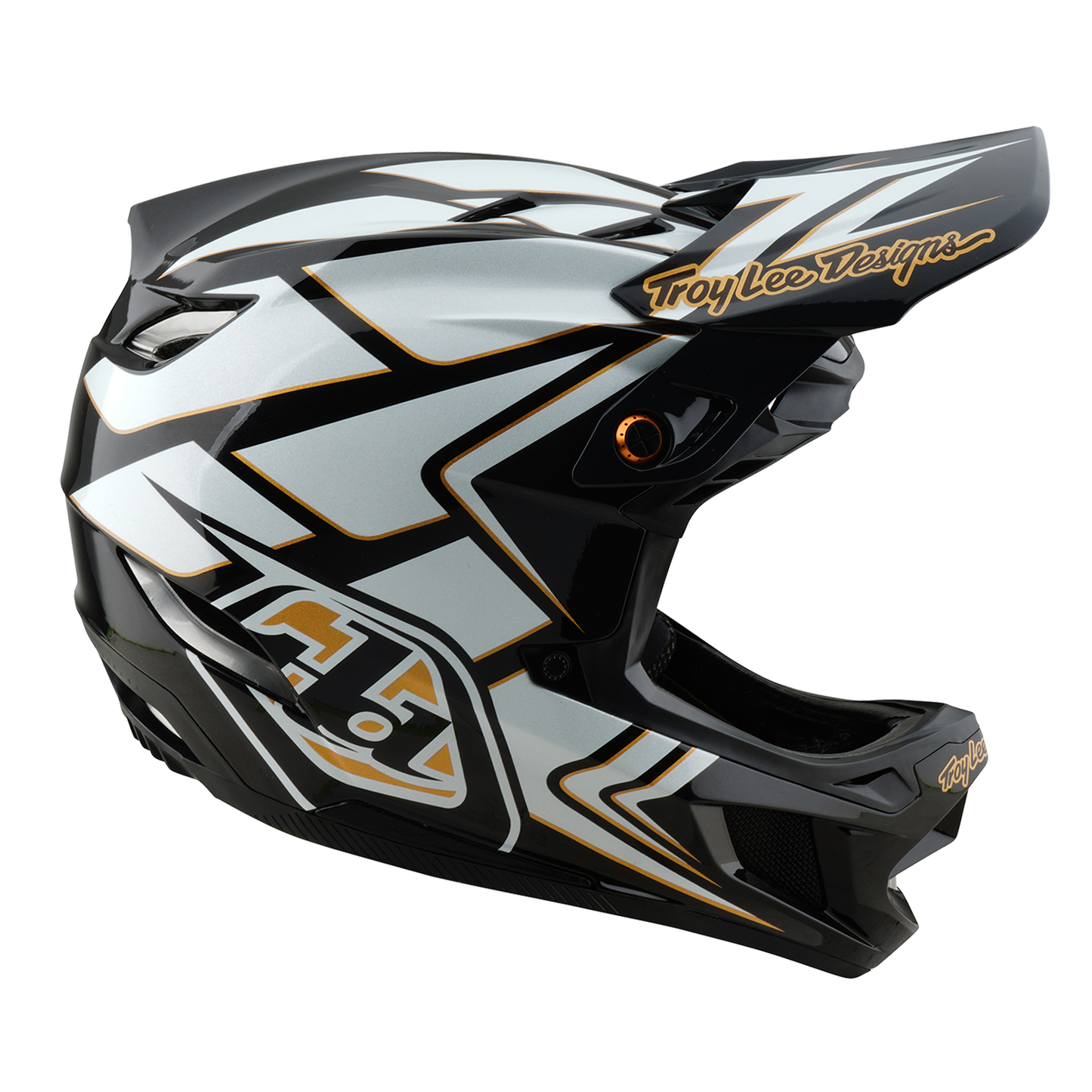 Troy Lee Designs D4 COMPOSITE MIPS GHOSTWING Casco MTB Bianco