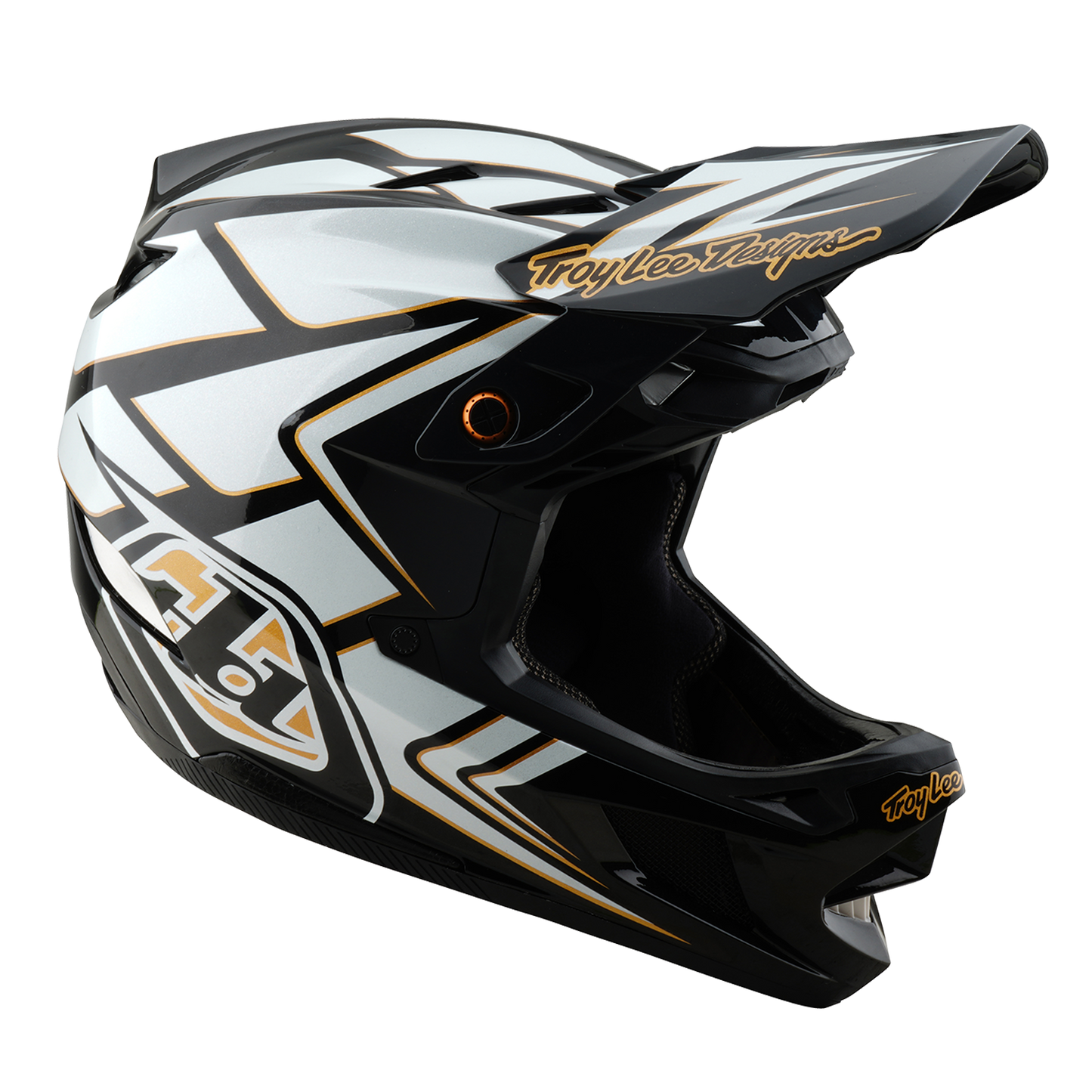 Troy Lee Designs D4 COMPOSITE MIPS GHOSTWING Casco MTB Bianco