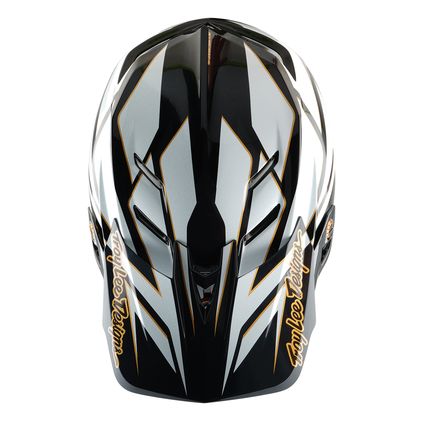 Troy Lee Designs D4 COMPOSITE MIPS GHOSTWING Casco MTB Bianco