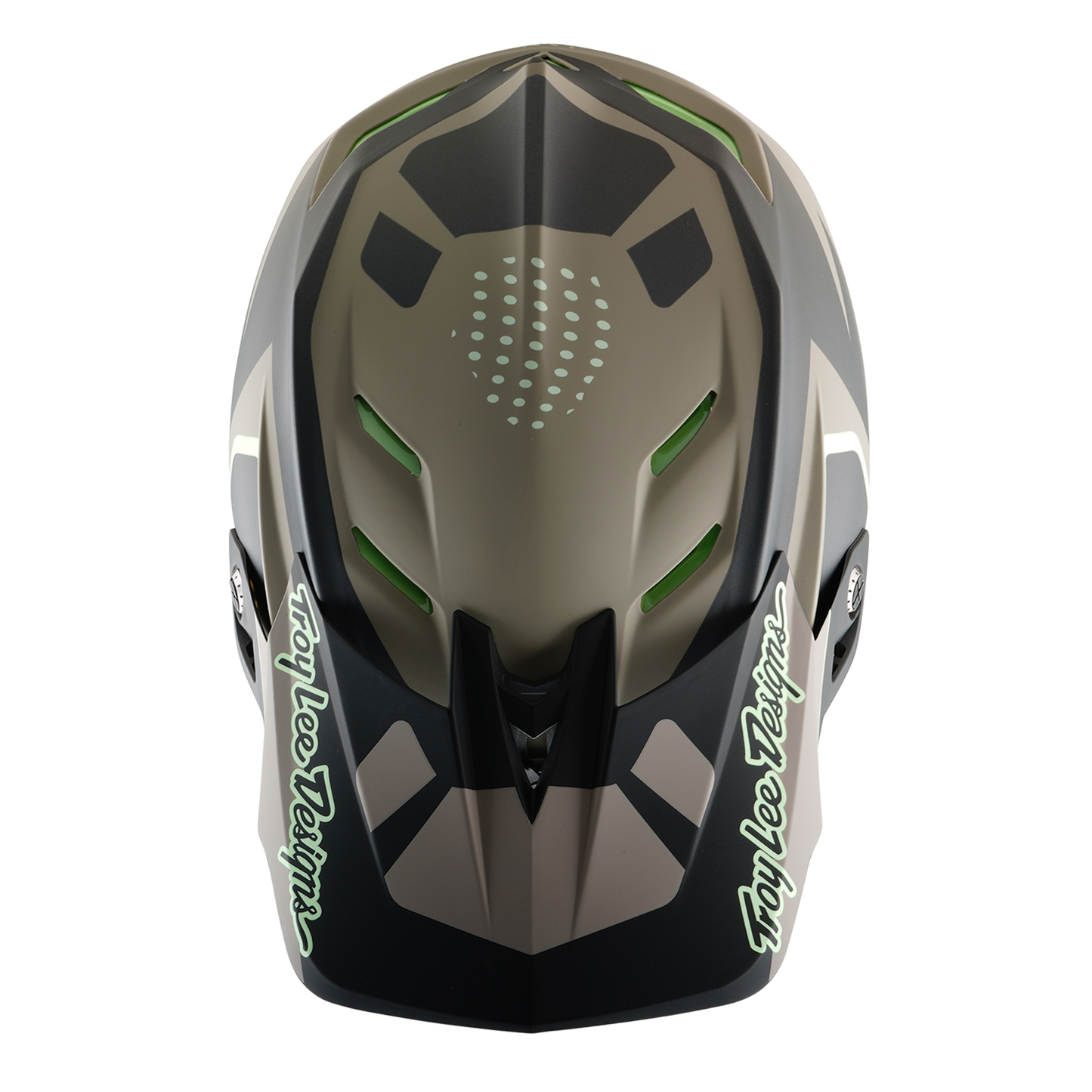 Casco MTB Troy Lee Designs D4 COMPOSITE MIPS Marrone/Nero/Giallo