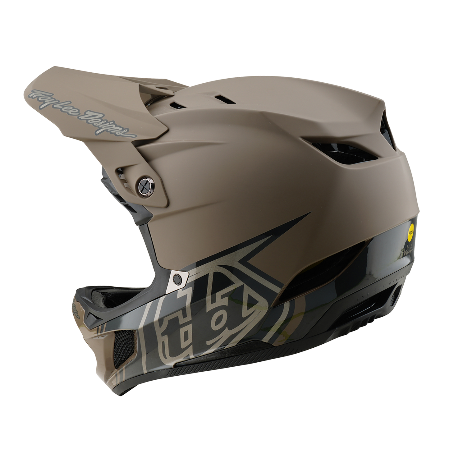 Casco MTB Troy Lee Designs D4 COMPOSITE MIPS Marrone