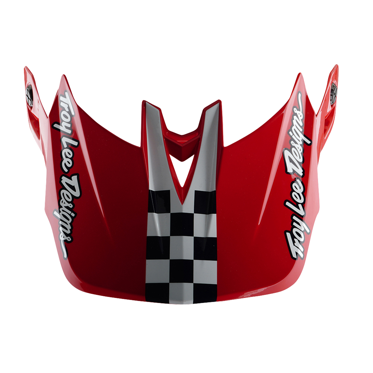 TROY LEE DESIGNS D4 POLIACRILITE FIFTY 50 Casco MTB Bianco/Rosso 2025
