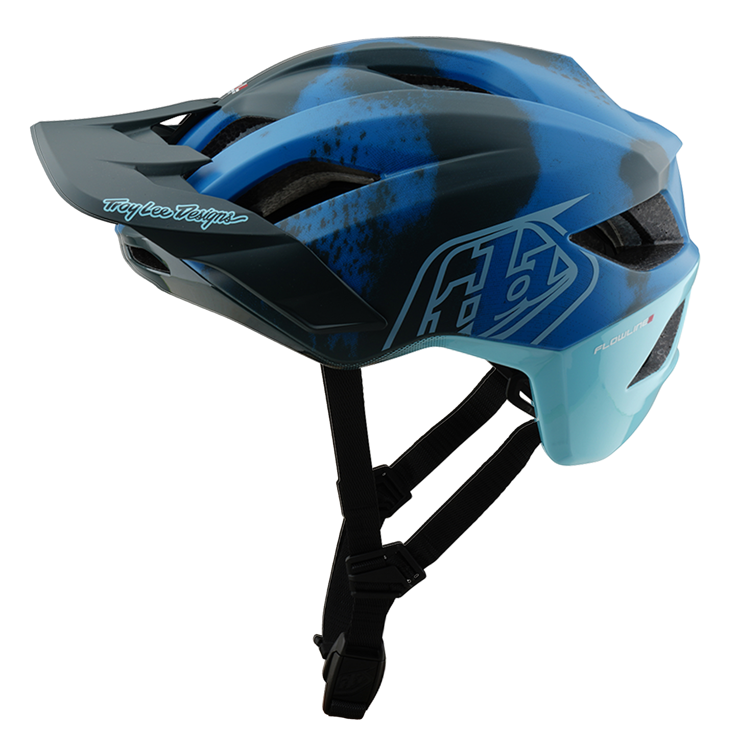 Casco MTB Troy Lee Designs FLOWLINE SE MIPS Blu Camo