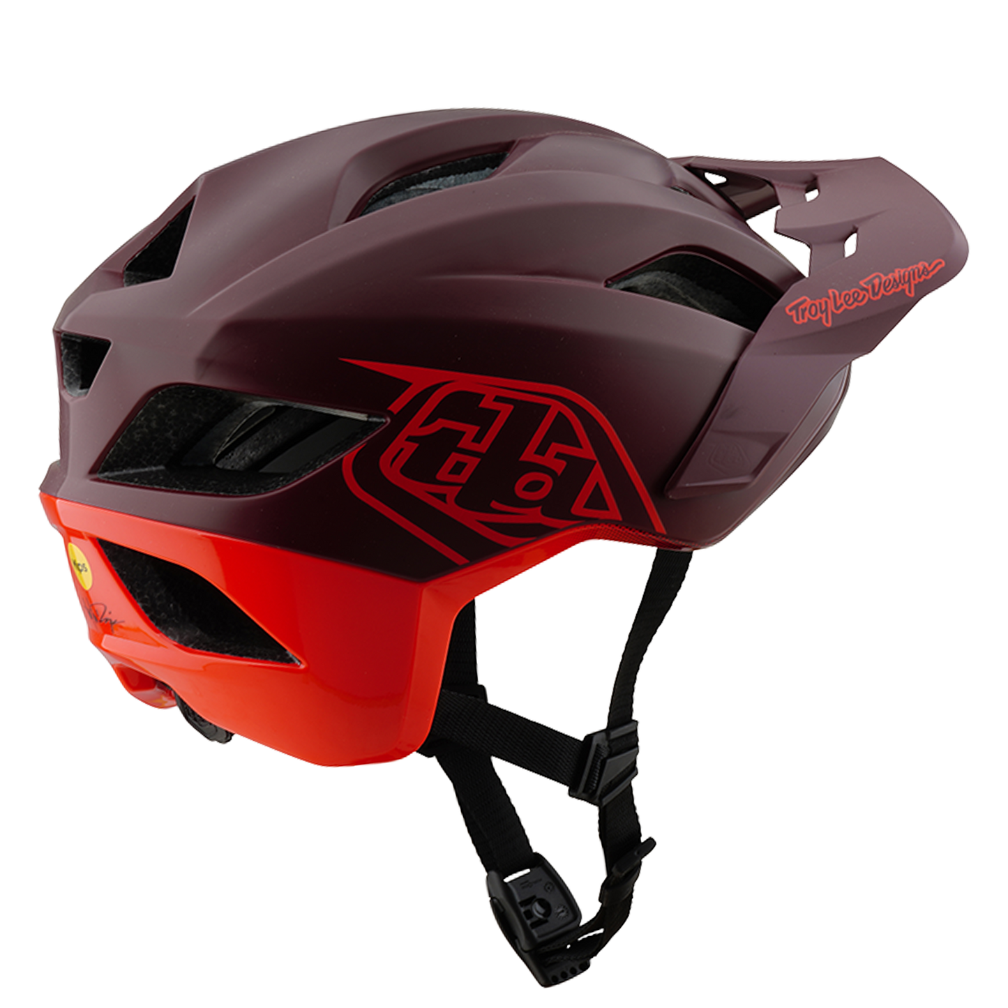 Casco MTB TROY LEE DESIGNS FLOWLINE SE MIPS Bordeaux/Rosso
