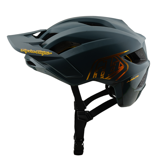 Casco MTB TROY LEE DESIGNS FLOWLINE POINT MIPS Grigio/Giallo 2025