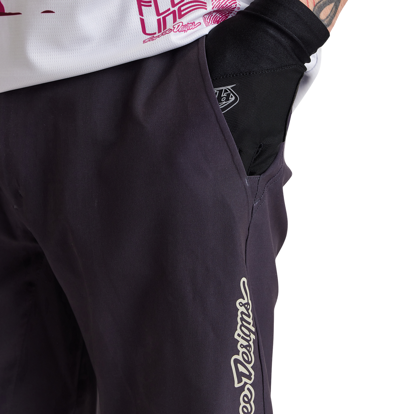 TROY LEE DESIGNS FLOWLINE SUPERLYTE MONO Pantaloncini neri 2025