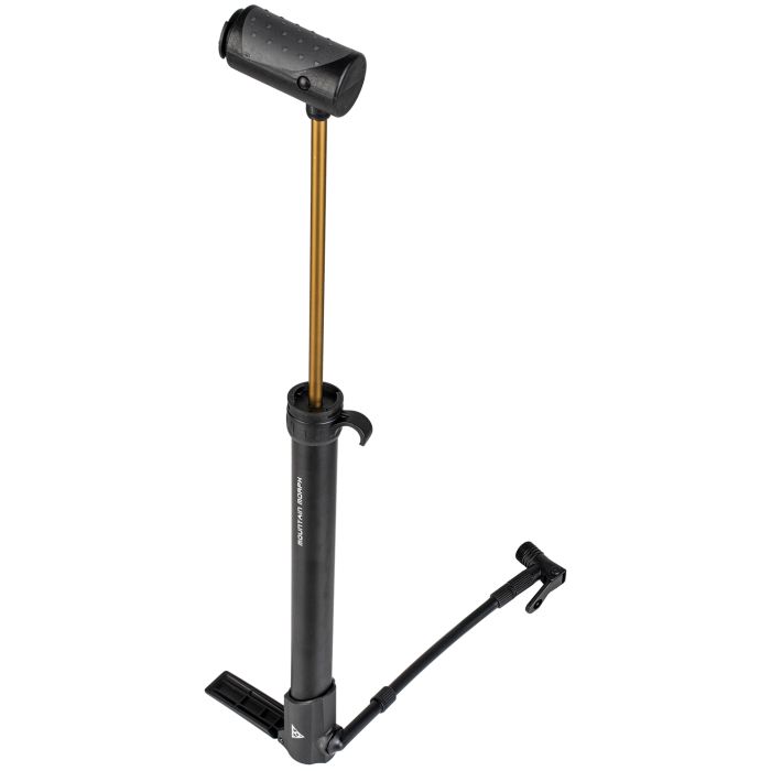 TOPEAK MOUNTAIN MORPH Pompa a pedale compatta nera