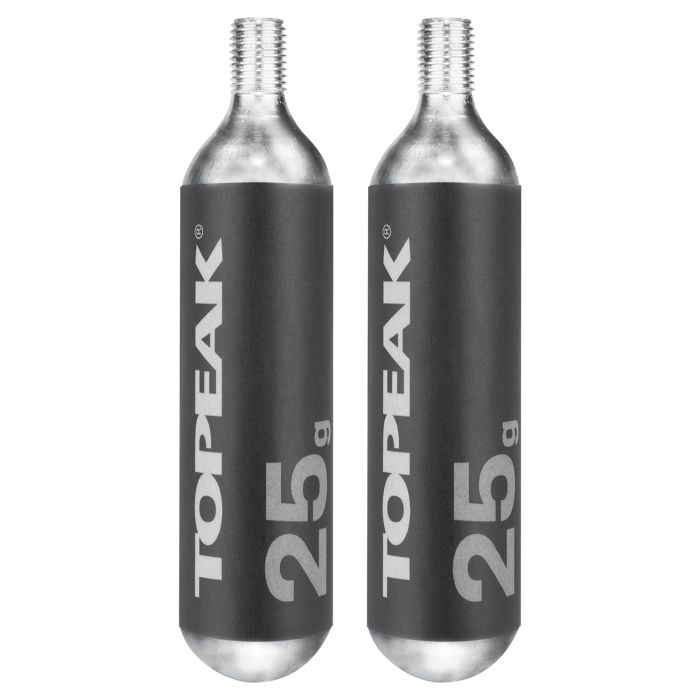 Cartucce CO2 TOPEAK Filettata 25g (2 pezzi)