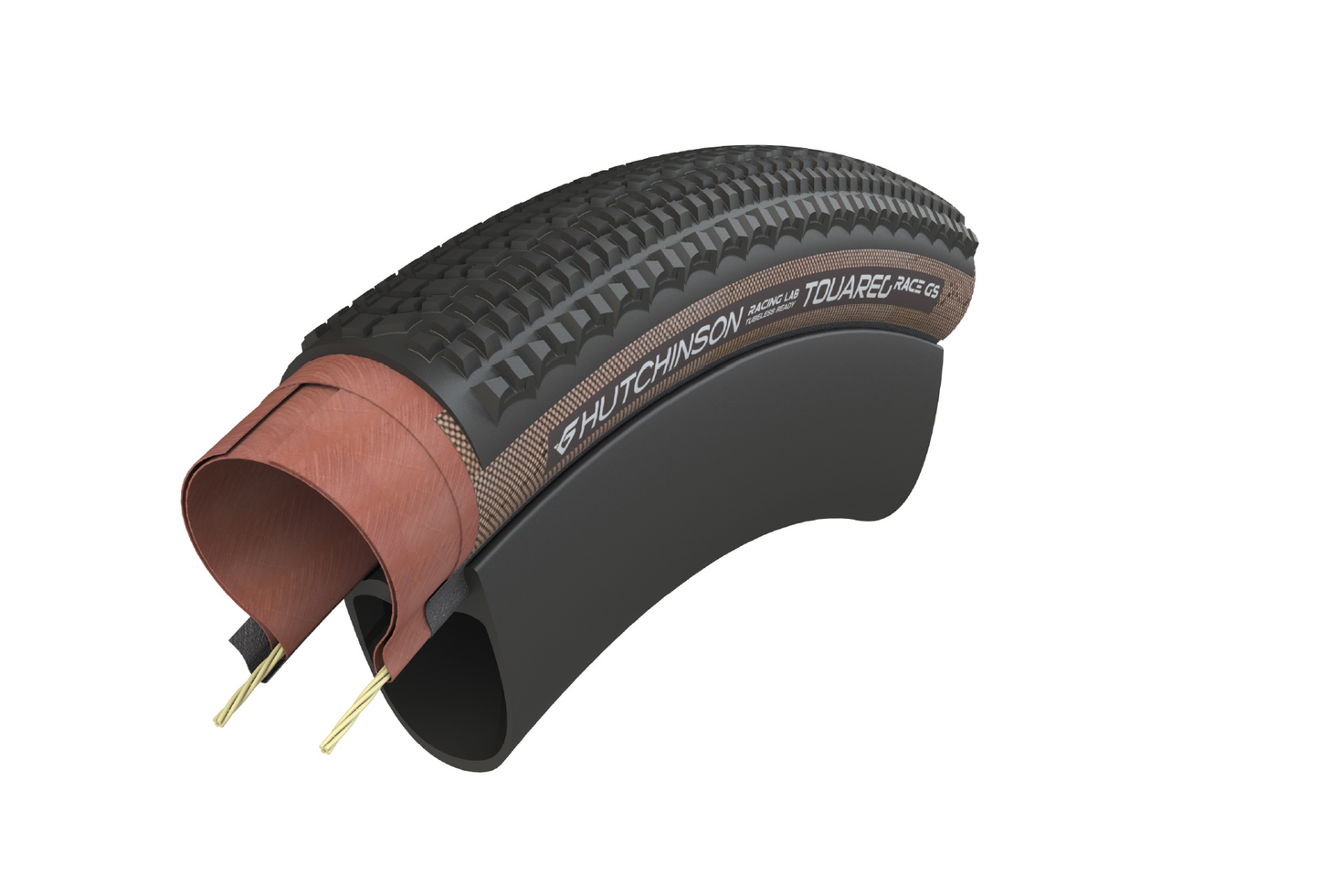 Pneumatico HUTCHINSON TOUAREG RACE GRIDSKIN 700x40c Tubeless Ready Beige