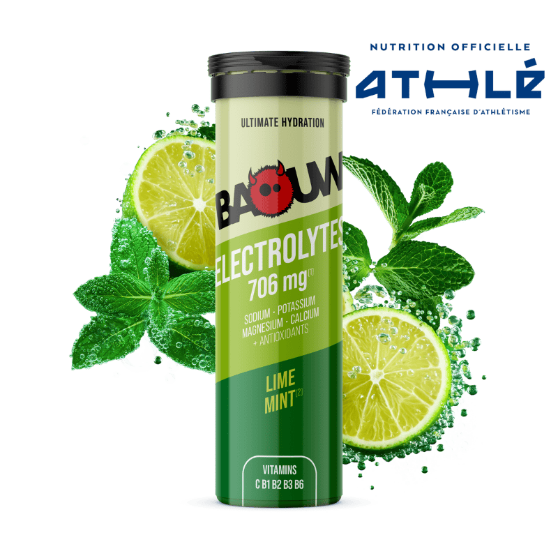 BAOUW Bevanda energetica (Tubo da 10 compresse) Lime/Menta