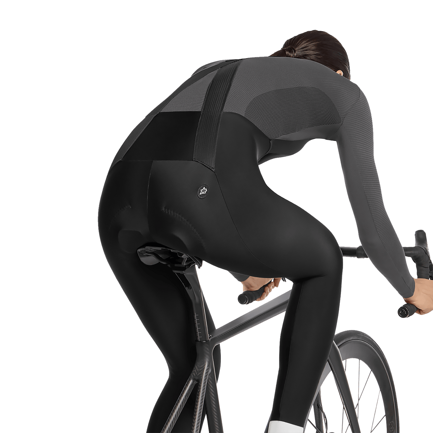 ASSOS UMA GT PRIMAVERA AUTUNNO S11 Donna - Salopette lunga Nero