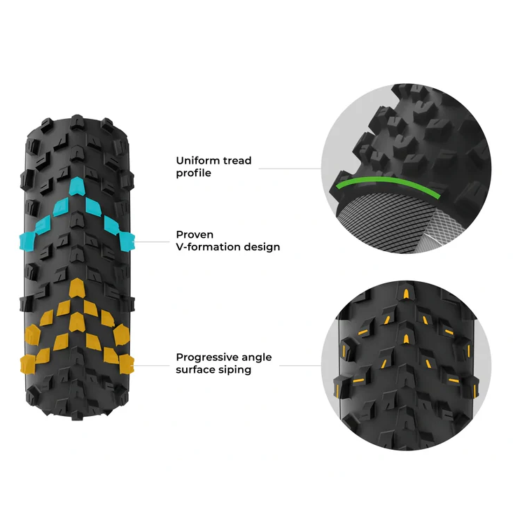 Copertoni VITTORIA TERRENO T60 MIXED 700x45c GraVEL Endurance Tubeless Ready Soft Black