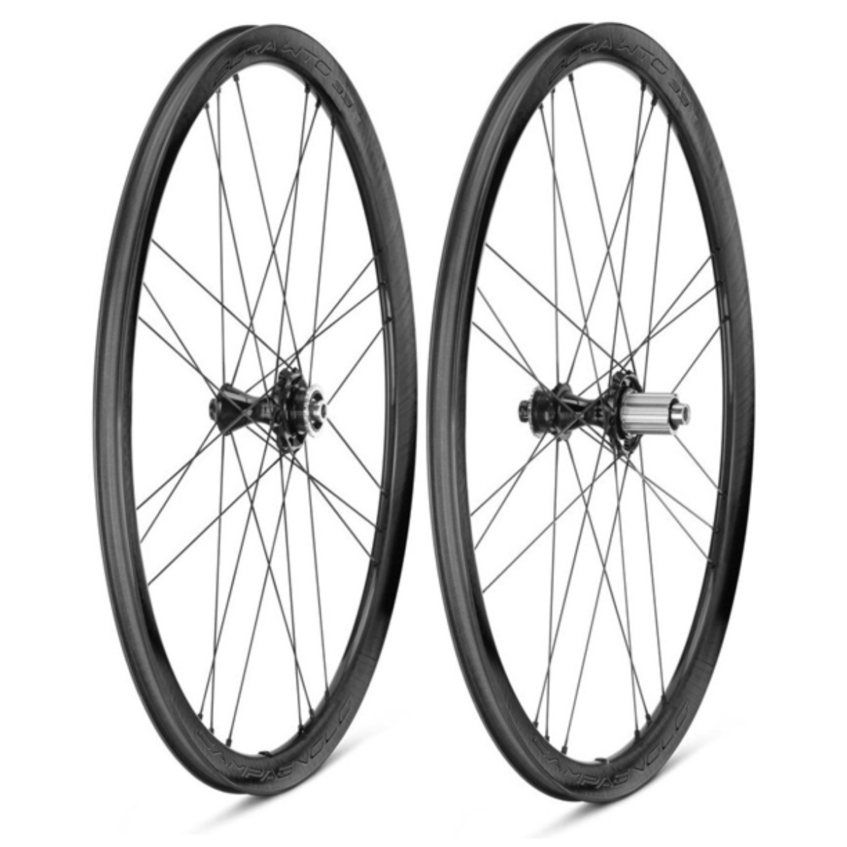 Coppia di ruote CAMPAGNOLO BORA WTO 33 DISC Tubeless Ready (Center Lock)