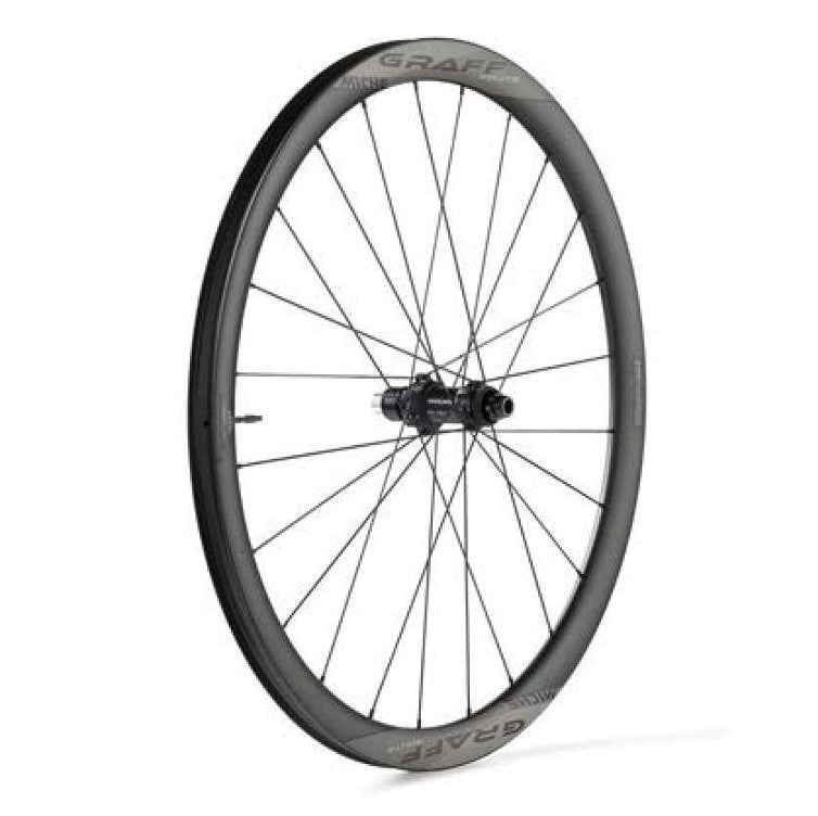 Coppia di ruote MICHE GRAFF CARBONE DISC Tubeless Ready (Center Lock)