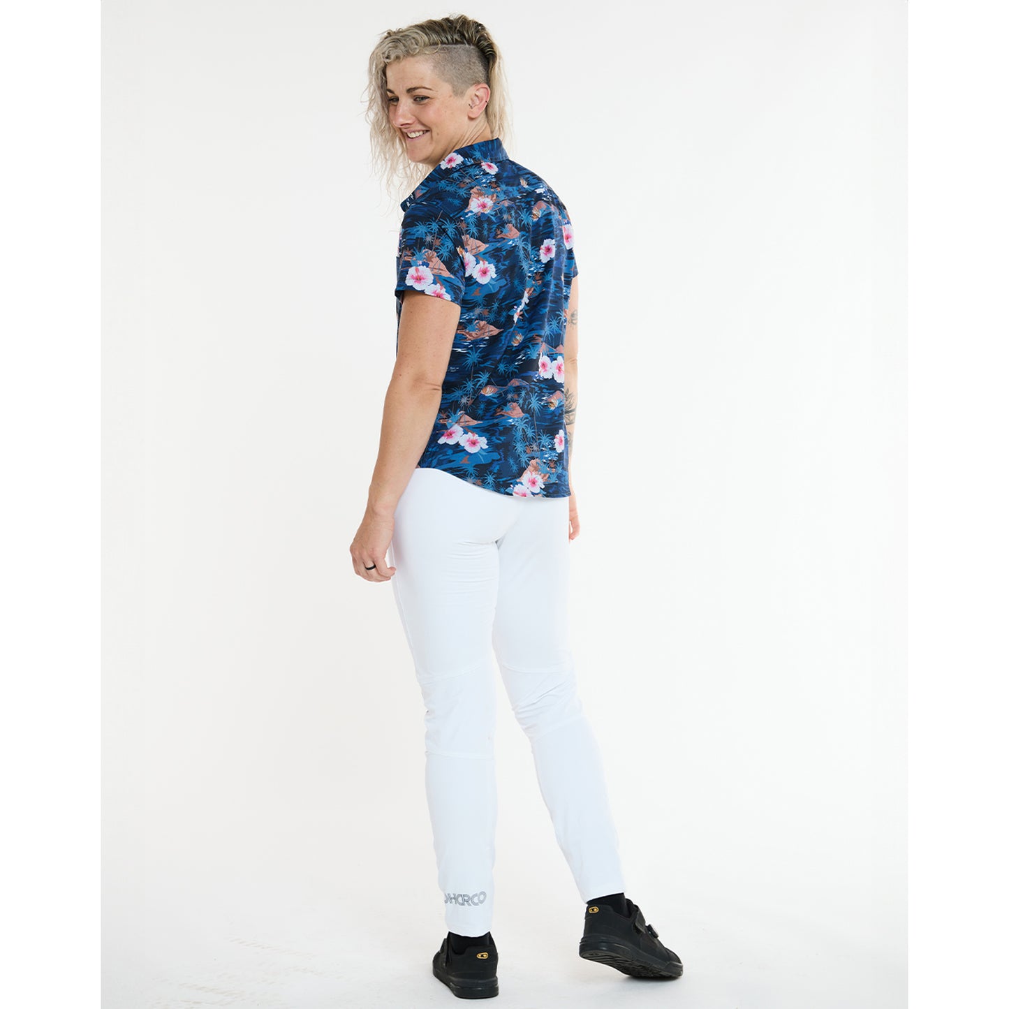 DHARCO TECH PARTY OASIS - Camicia tecnica Donna Blu