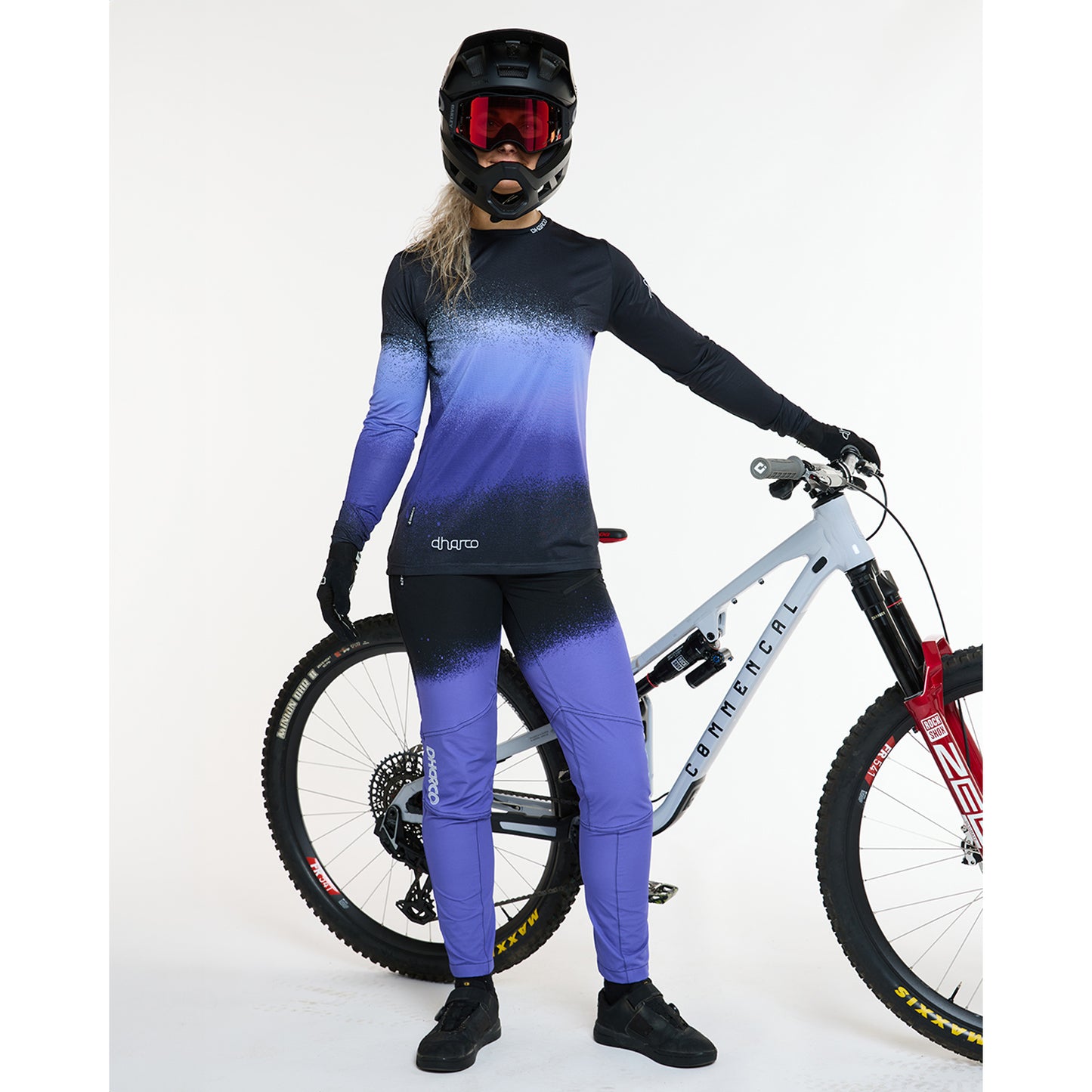 Donna DHARCO ULTRA VIOLET Maglia a maniche lunghe nero/viola