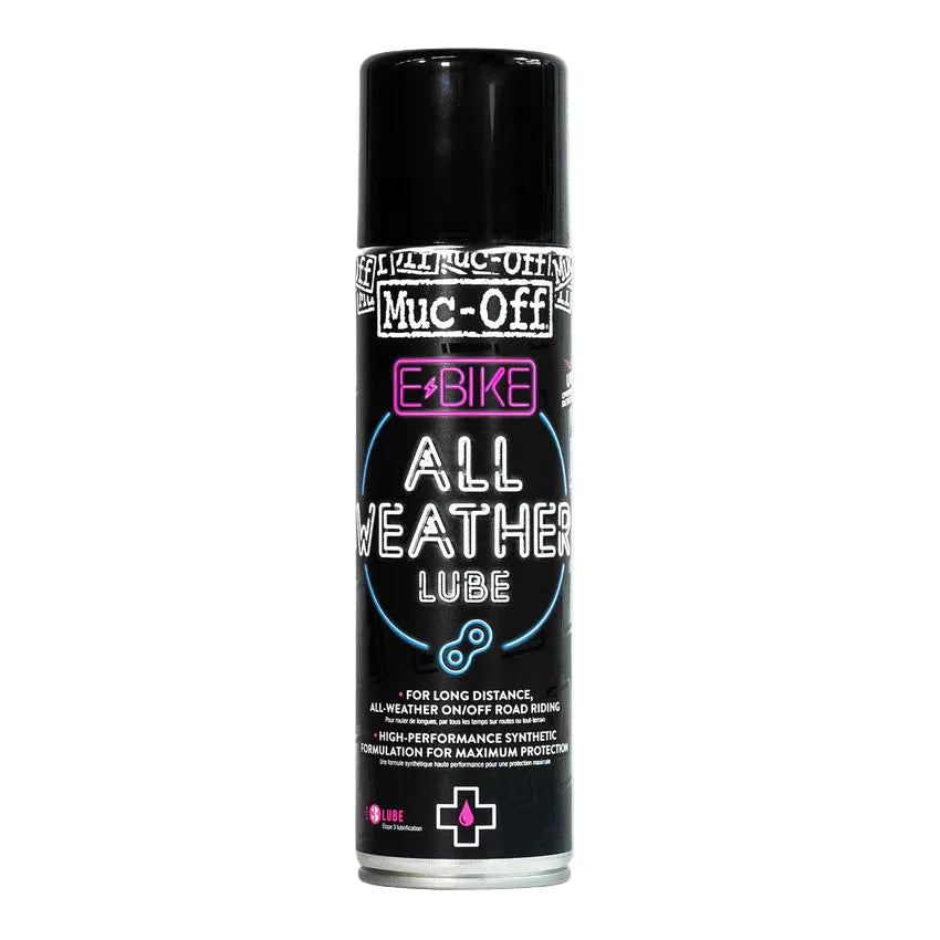 MUC-OFF ALL WEATHER LUBE Lubrificante per catene EBIKE (250 ml)