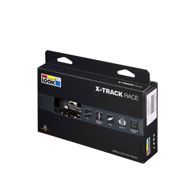 Pedali LOOK X-TRACK RACE SPD neri