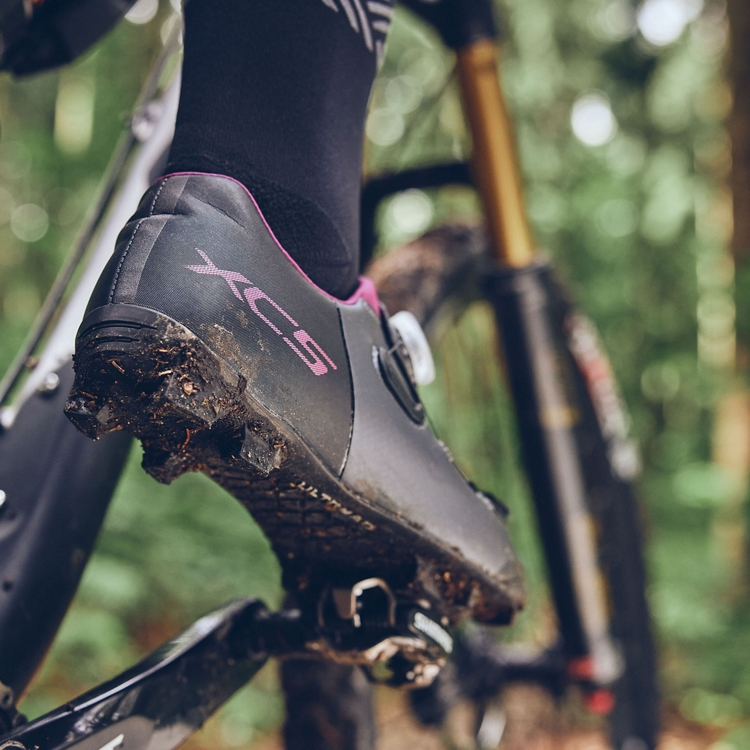 SHIMANO XC502 Scarpe MTB Donna Grigio