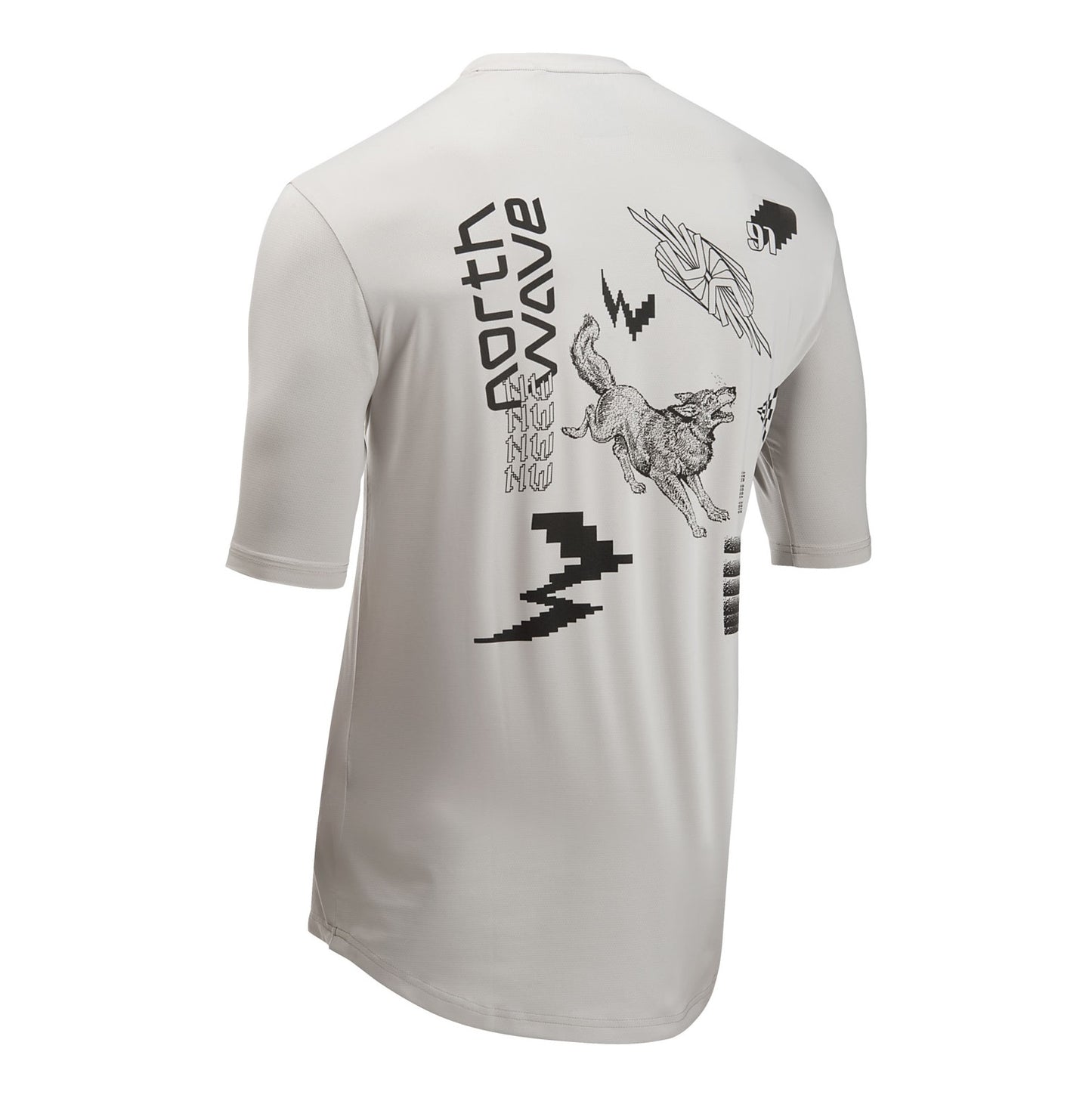 Maglia a maniche corte NORTHWAVE XTRAIL Grigio