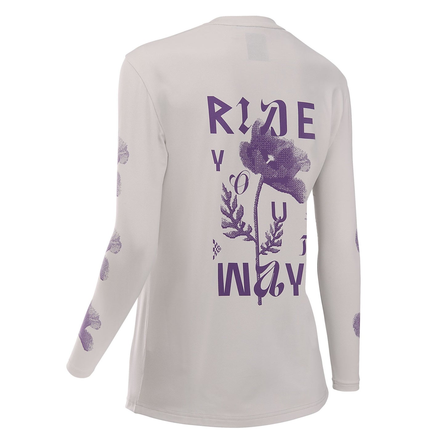 Maglia a maniche lunghe NORTHWAVE XTRAIL 2 Donna Grigio/Viola
