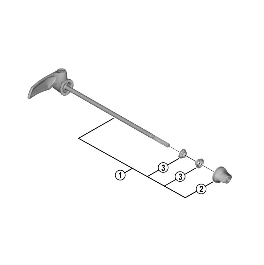 SHIMANO DURA-ACE WH-R9100 Ruota posteriore a sgancio rapido