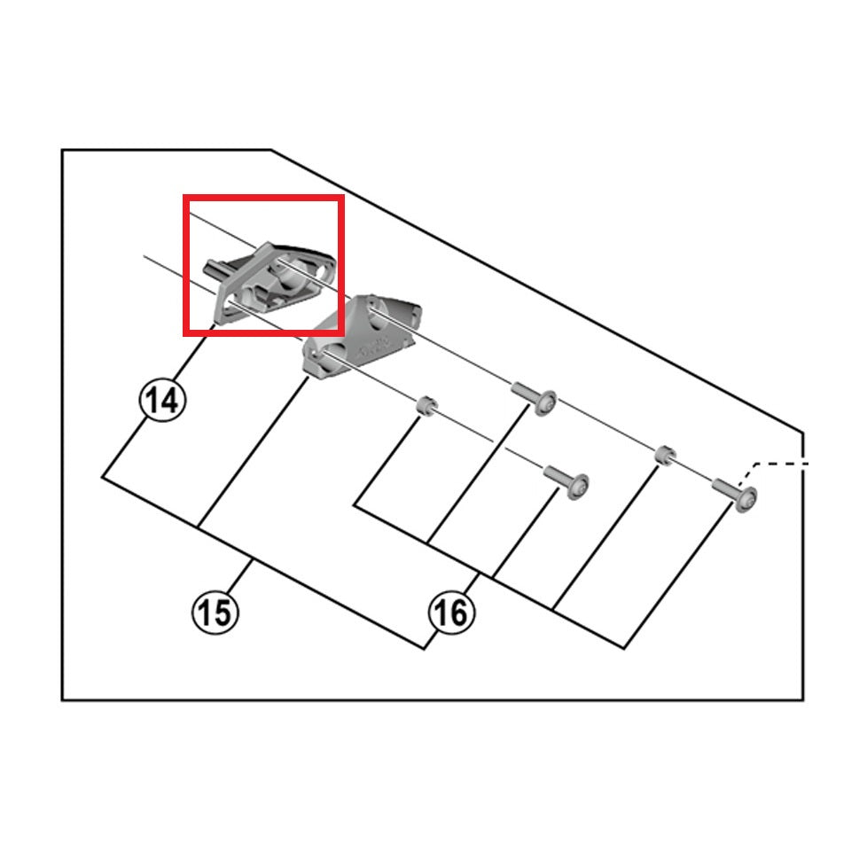 SHIMANO ST-R9120/R8025/R7020/R7025 Diaframma corpo leva destro