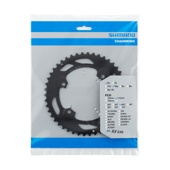Corona da esterno SHIMANO GRX RX600 10V 110mm