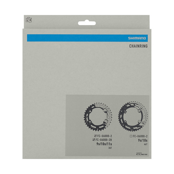 9/10/11V SHIMANO CUES FC-U6000-2/FC-U6000-2B PCD 96mm Corona Esterno
