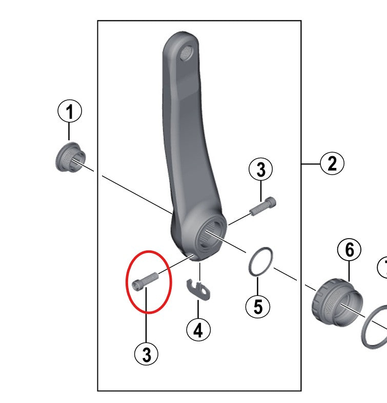 SHIMANO Coperchio della pedivella per guarnitura FC-R9100-P