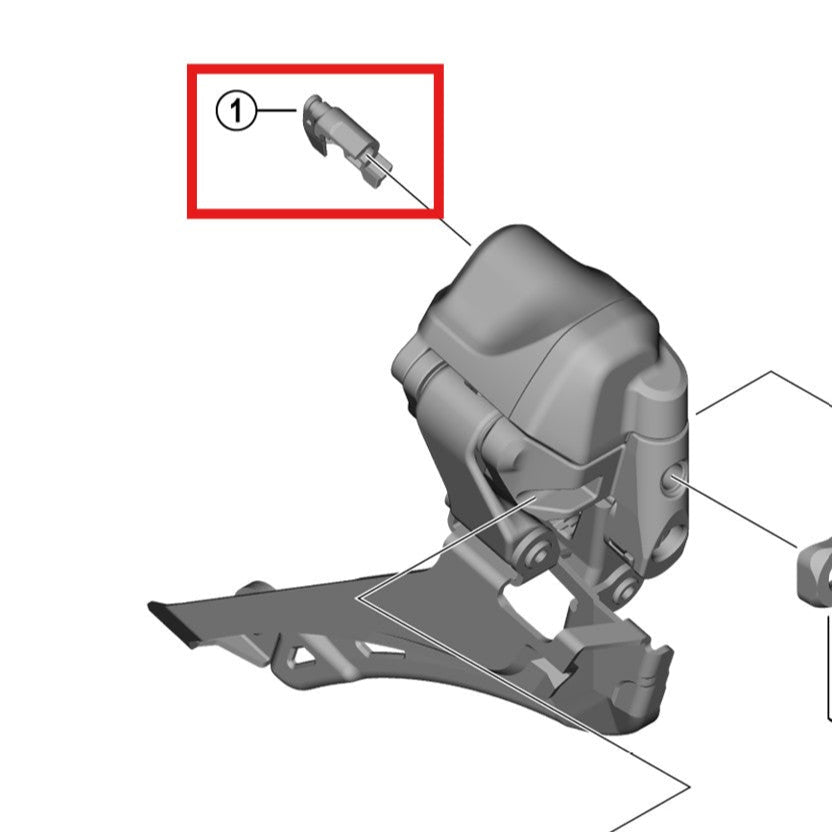 SHIMANO FD-R9250 Coperchio della porta