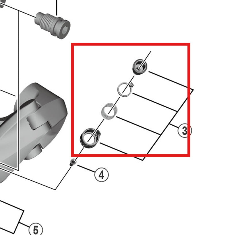 SHIMANO RD-R8000 Vite di regolazione della tensione