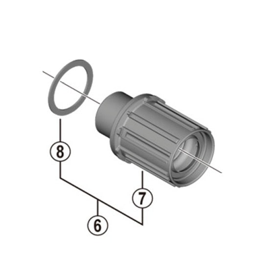 SHIMANO FH-MT400B Tipo di corpo ruota libera Shimano HG