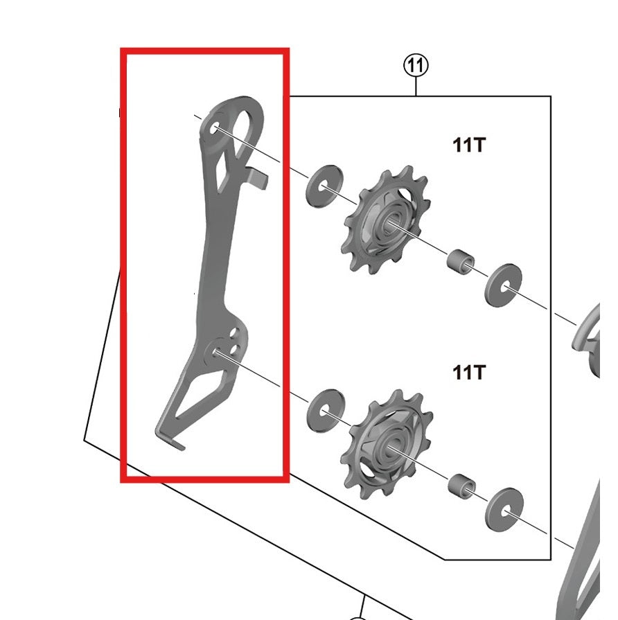 SHIMANO RD-R7150 Clevis interno